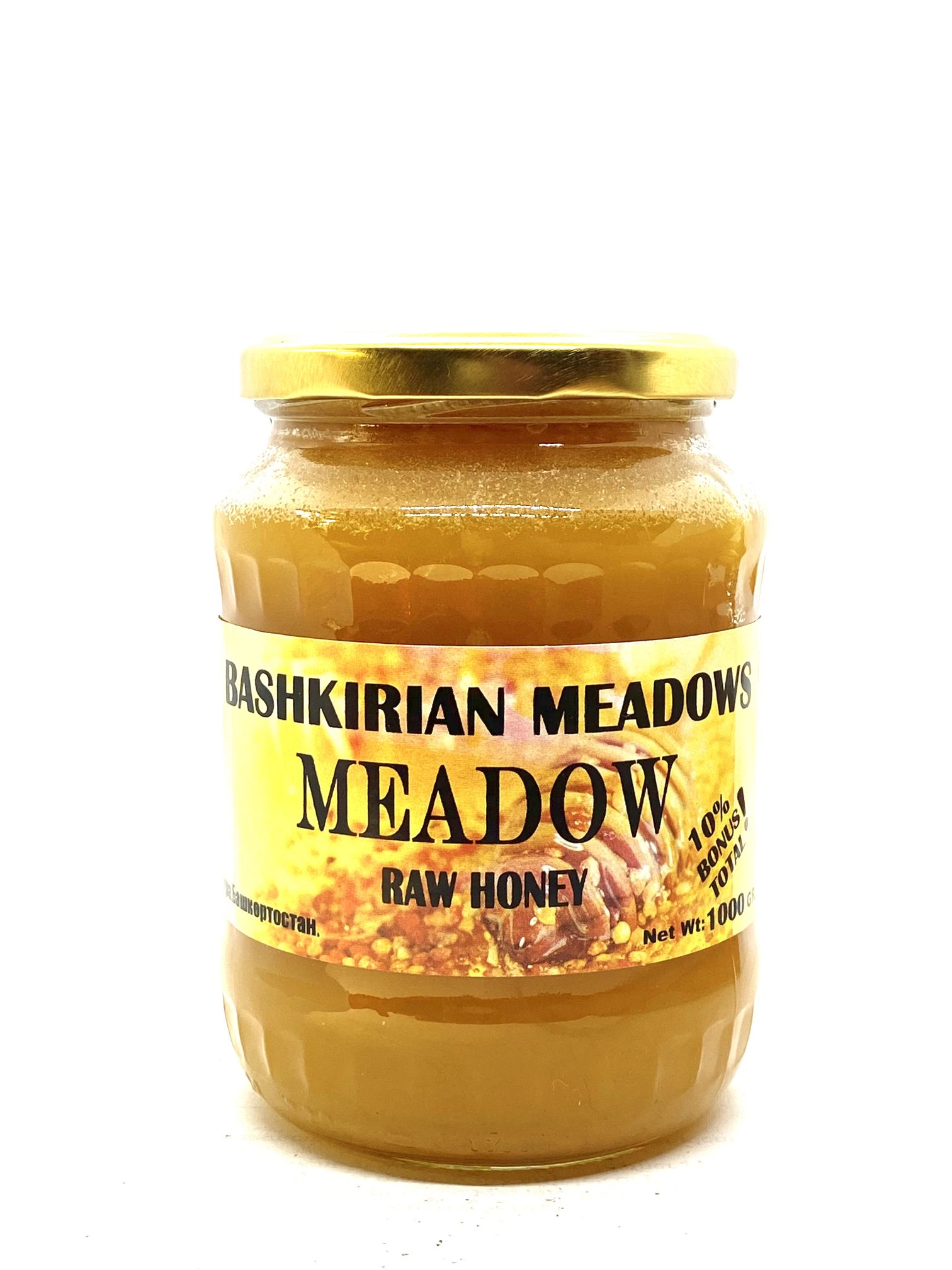 Jams & honey Honey BASHKIRIAN MEADOWS MEADOW RAW HONEY 1000g